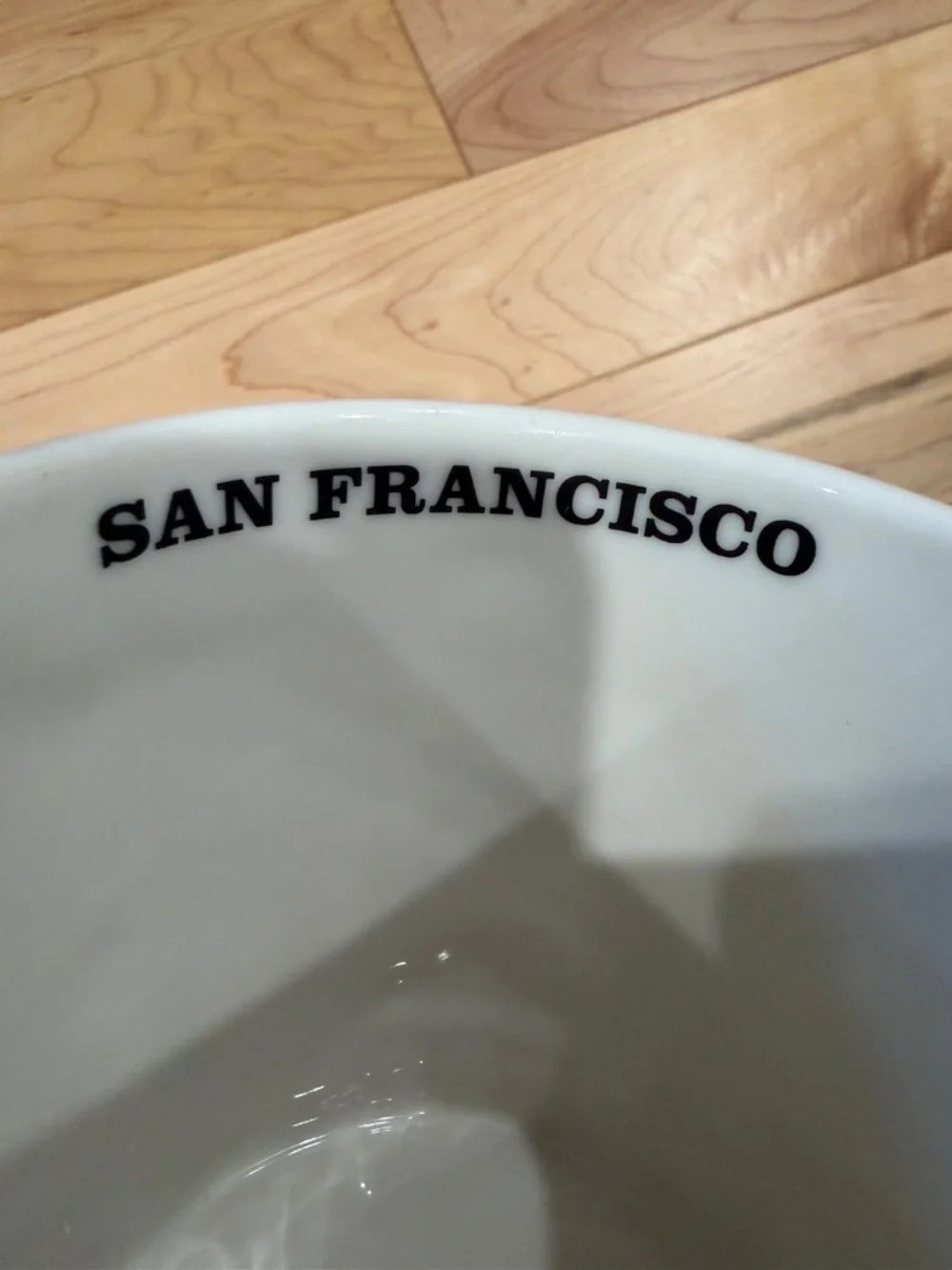 Starbucks San Francisco Skyline Mug - White, Black & Red Accent - Picture 7 of 7